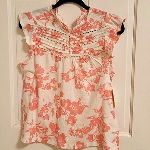 COPY - LUCKY Brand, M-size , 100% cotton, sleeveless shir